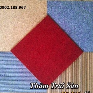 Thảm tấm ghép Đỏ