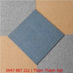 Thảm tấm ghép màu hài hòa